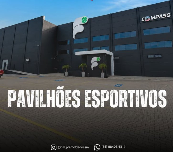 Compass - obra entregue pela CM Pré-Moldados